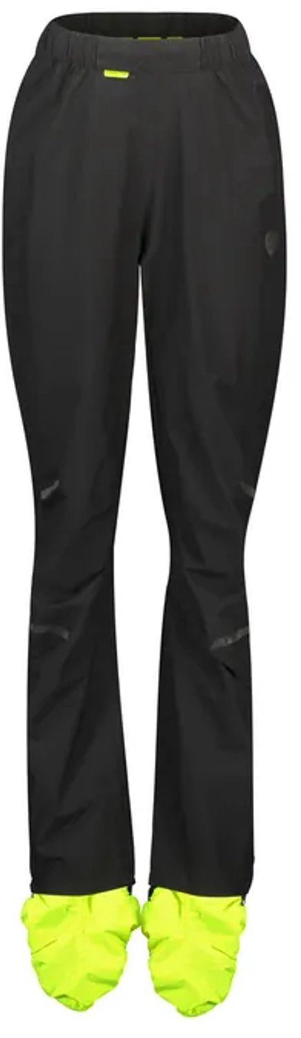Agu compact commuter - regenbroek - dames - zwart - m - 10.000mm waterkolom - winddicht - ademend - gerecycled polyester - reflecterende details m