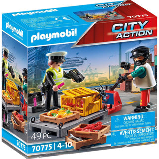 Playmobil 70775 douanecontrole | 2 stuks