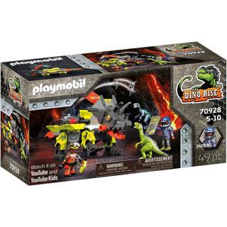 Playmobil dino rise robo-dino vechtmachine - 70928
