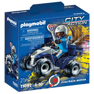 Playmobil City Action Politie Speed ​​Quad 71092