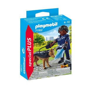 Playmobil 71162 politieagent met speurhond | 2 stuks
