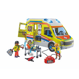 Playmobil city life ambulance met licht en geluid - 71202