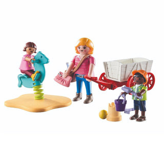 Playmobil Startpakket Opvoeder met Bolderwagen 71258