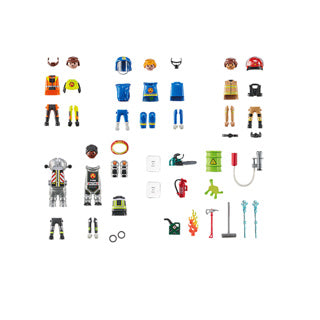 Playmobil action heroes my figures brandweer - 71469