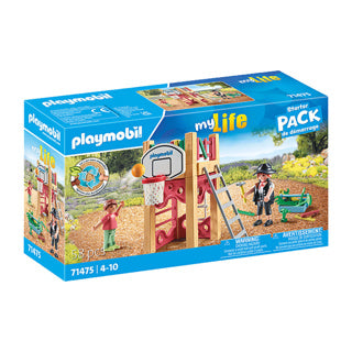 Playmobil 71475 startpakketten timmerman op weg naar klus