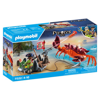 PLAYMOBIL Piratentocht tegen de Gigantische Krab 71532