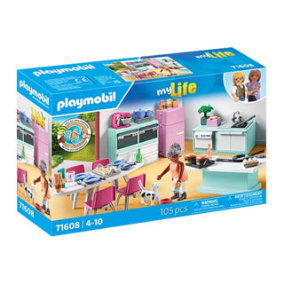 Playmobil 71608 keuken met eethoek