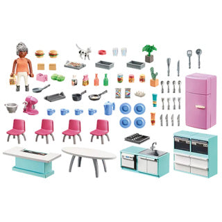 Playmobil 71608 keuken met eethoek