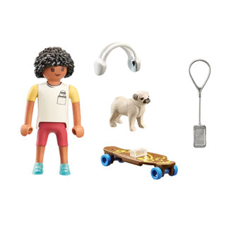 Playmobil 71612 jongen met hond | 2 stuks