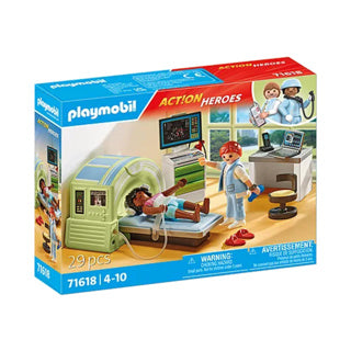Playmobil action heroes mri met patient - 71619