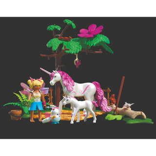Playmobil magische eenhoornstal voor moeder en veulen - 7184