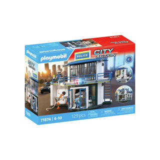 Playmobil city action politiebureau met onderzoeksruimte - 71875