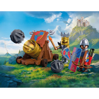 Playmobil 72115 ridders met kanon