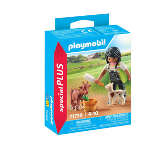 Playmobil 71759 vrouw met geiten | 2 stuks