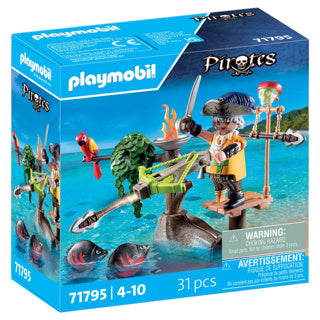 Playmobil 71795 piraat met ballista | 2 stuks