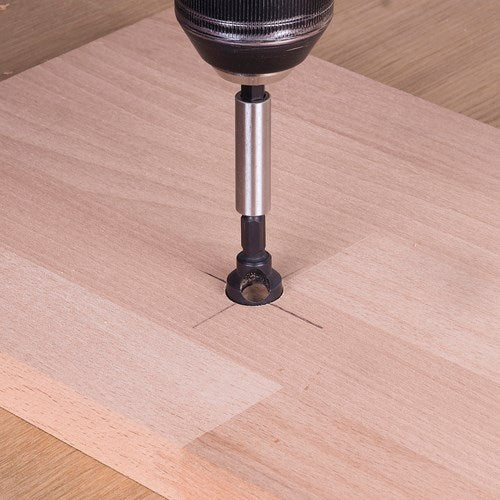 Wolfcraft dwarsgatverzinkboren | ø8, 12, 16mm | 3 stuks - 4375000