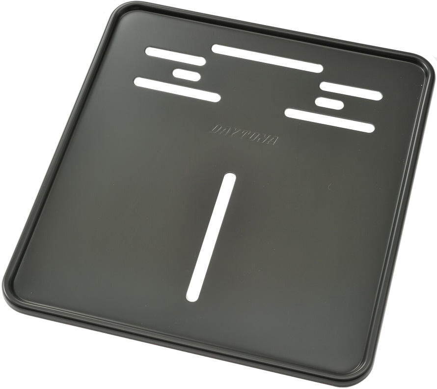 Daytona kentekenplaatversteviging numbered 18x20cm alu sw