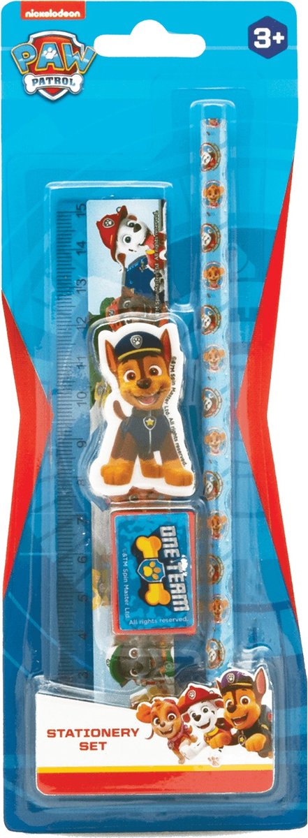 Paw Patrol schrijfset, 4dlg.