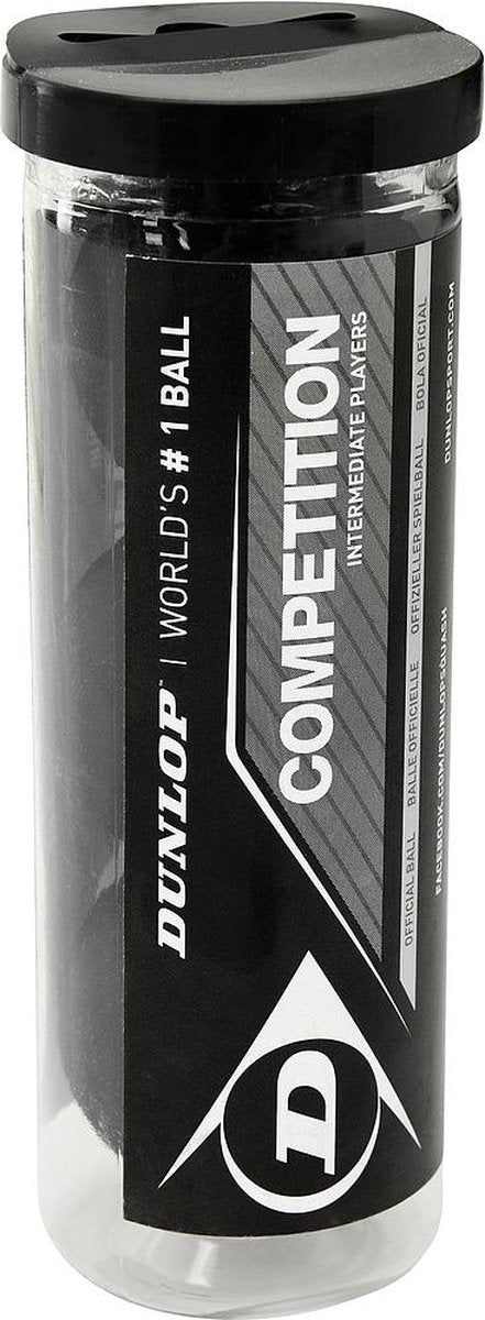 Dunlop squashbal - zwart