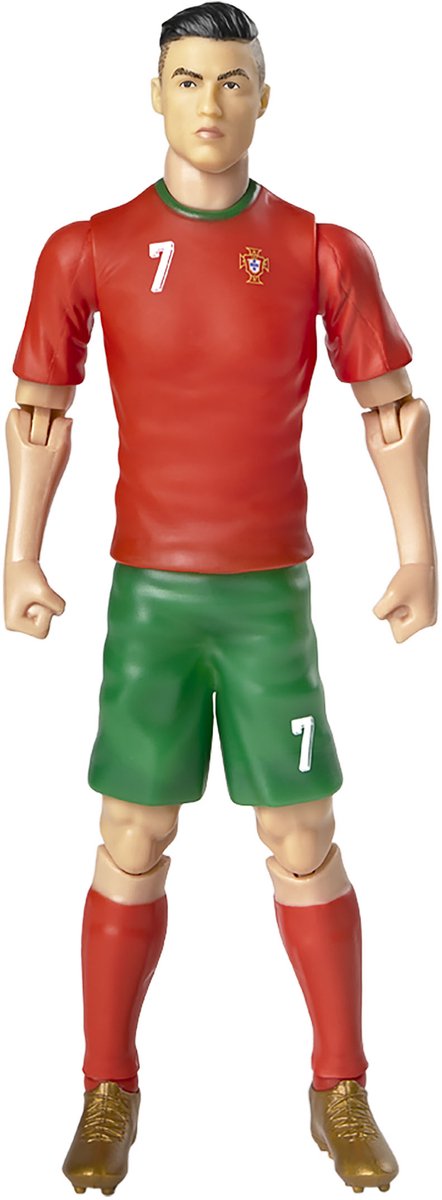 Sockers voetbalfiguur portugal cristiano ronaldo actiefiguur 20cm speelgoed.