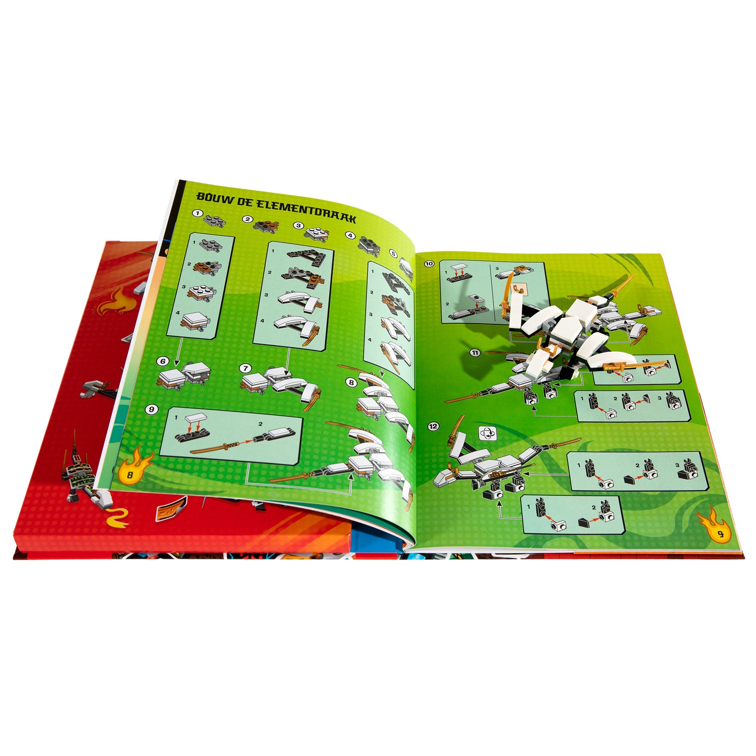 LEGO Ninjago Bouw Sticker je eigen Draak 3in1 Modellen