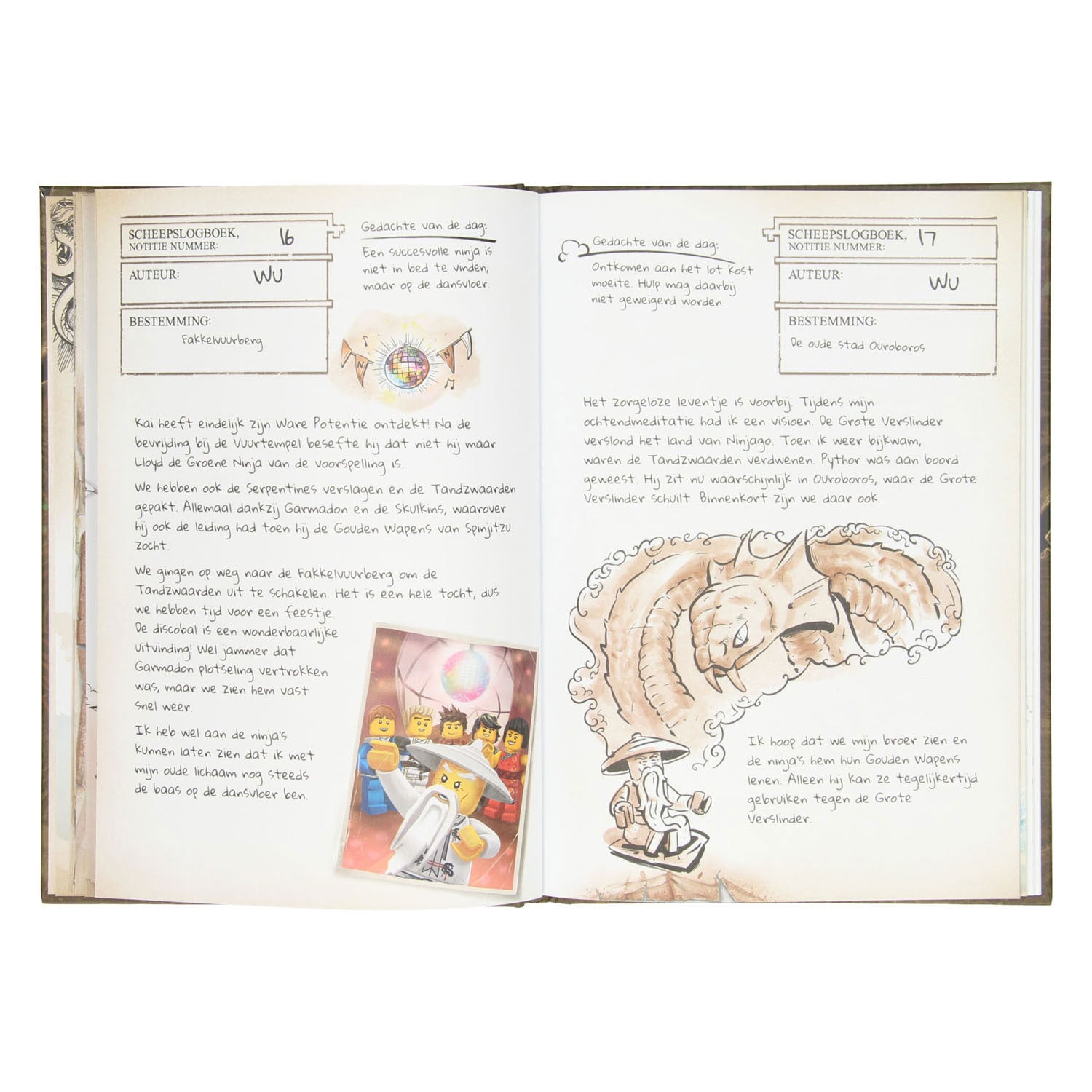 LEGO Ninjago Avonturenbox inclusief LEGO Bouwstenen