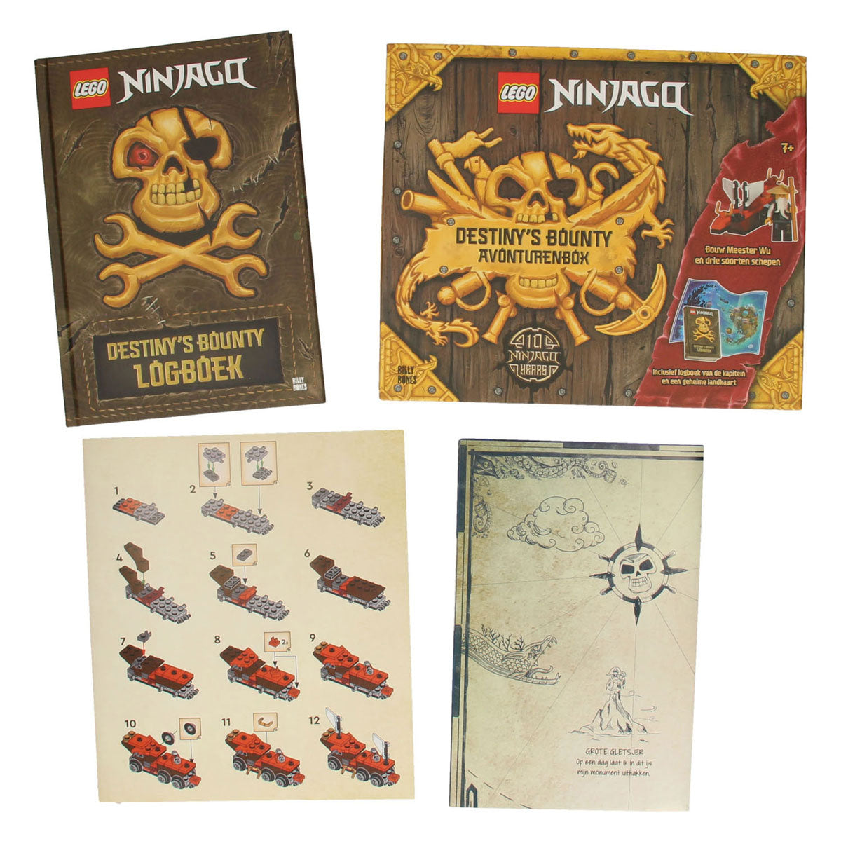 LEGO Ninjago Avonturenbox inclusief LEGO Bouwstenen