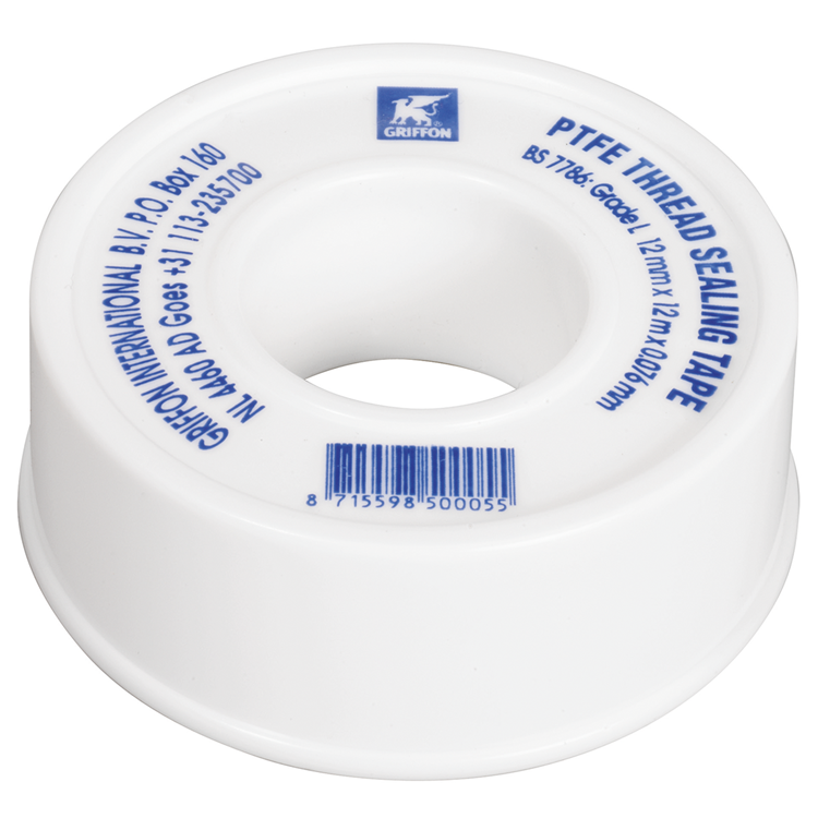 Griffon 1035009 - grif.ptfe tape 12mx12mm | 3 stuks