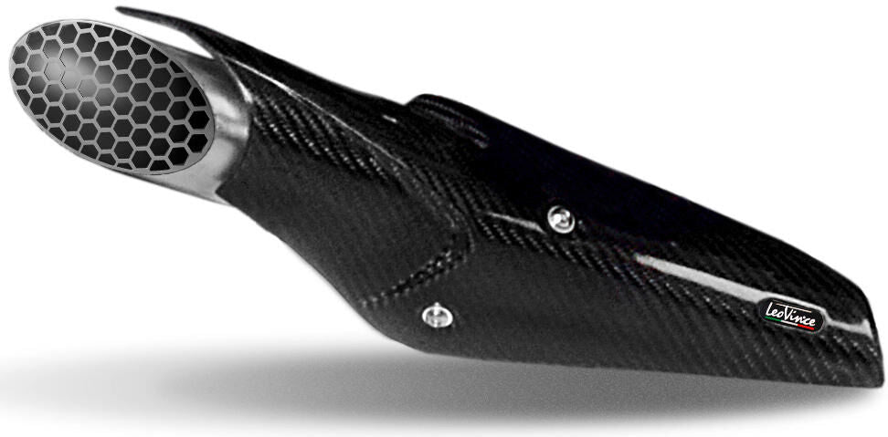 Leovince demperafdekking front lights schalld leo carbon