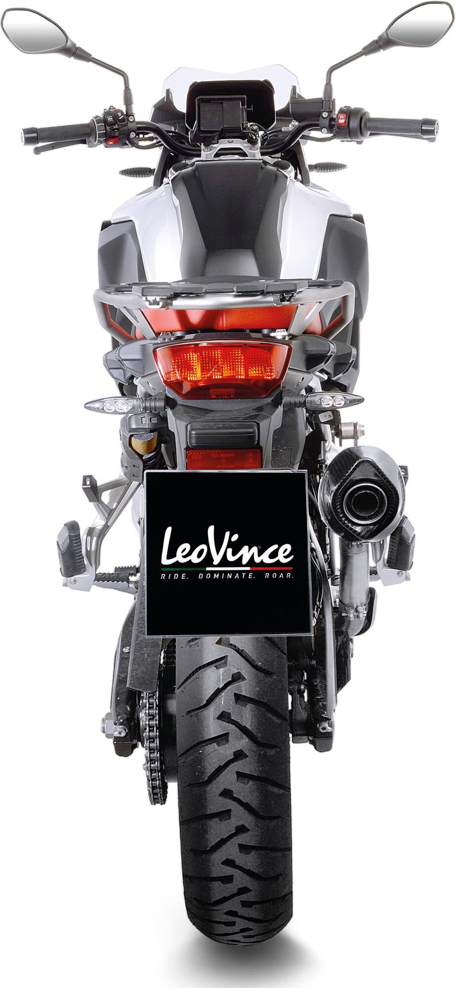 Leovince geluiddemper sbk lv one evo ii schalld leo slipon lv one inox