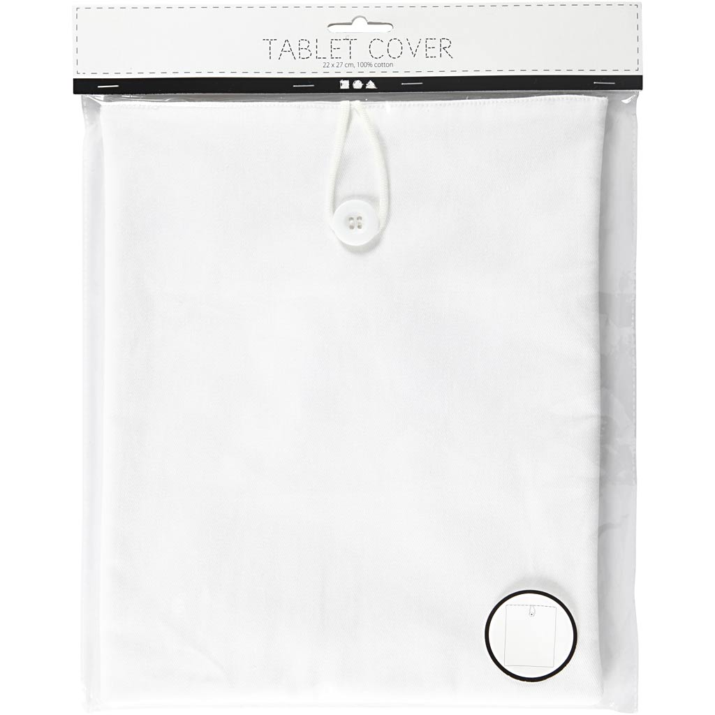 Creativ company tablethoes wit, 22x27cm