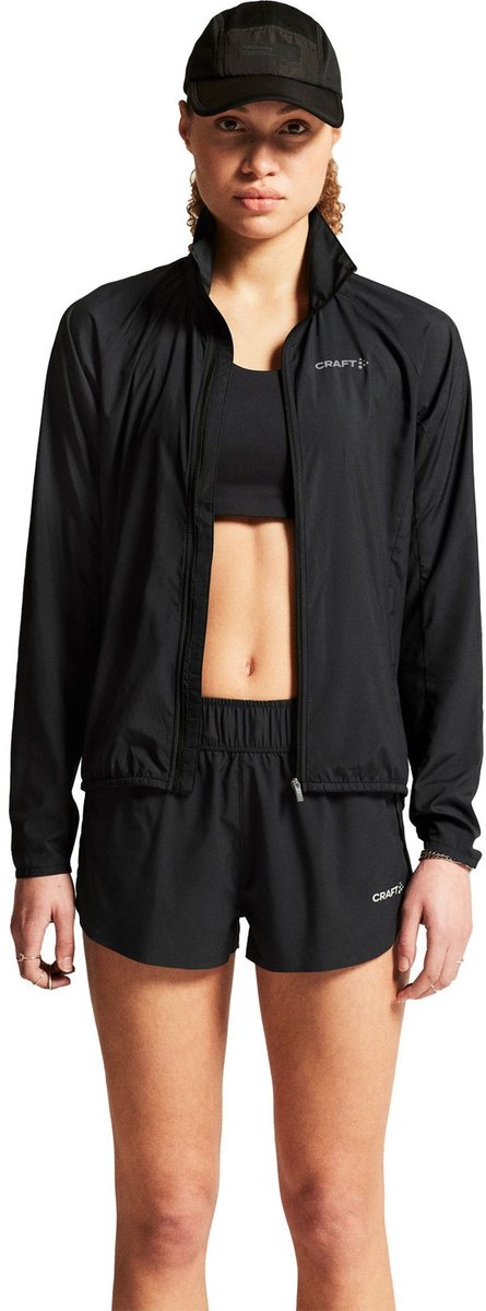 Craft core essence wind jacket dames - zwart | maat: l