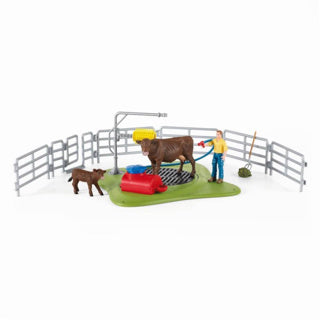 Schleich BOERDERIJ WORLD Koe Wasplaats 42529