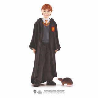 Schleich harry potter - ron wemel en schurfie speelfiguur