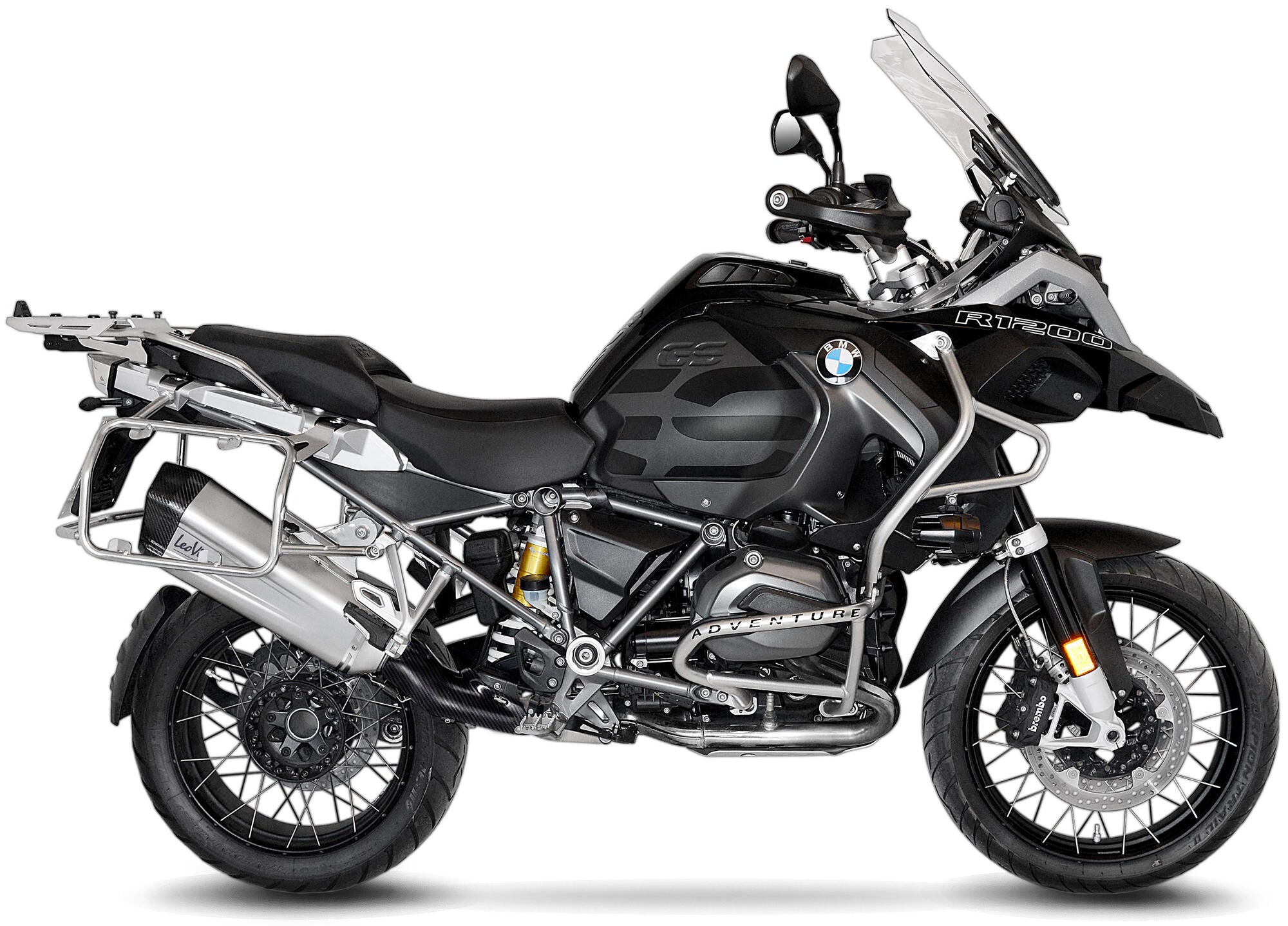 Leovince geluiddemper sbk lv-12 schalld leo slipon lv-12 ti