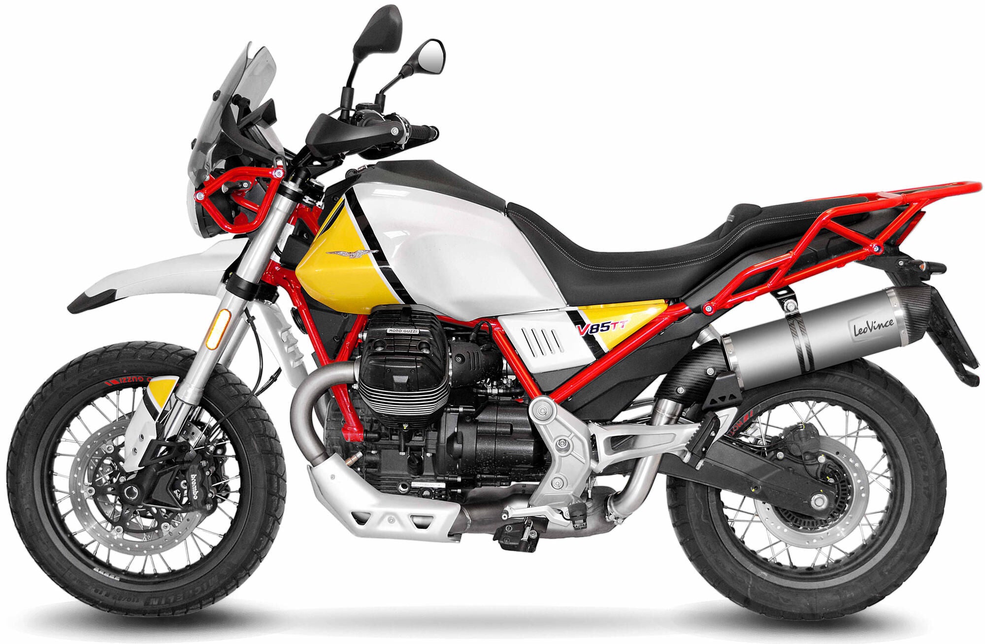 Leovince geluiddemper sbk lv one evo ii schalld leo slipon lv one inox