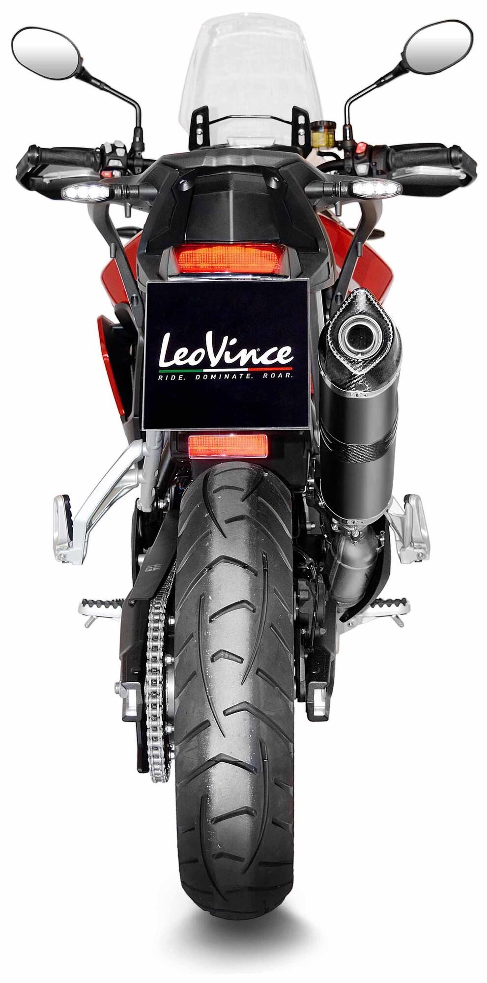 Leovince geluiddemper sbk lv one evo black edition schalld leo slipon lv one sw
