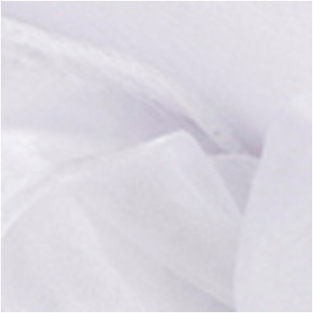 Creative company organza stof wit, 10m