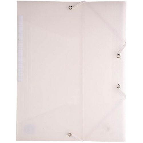 3-flap mappen exacompta a4 gevlamd karton transparant