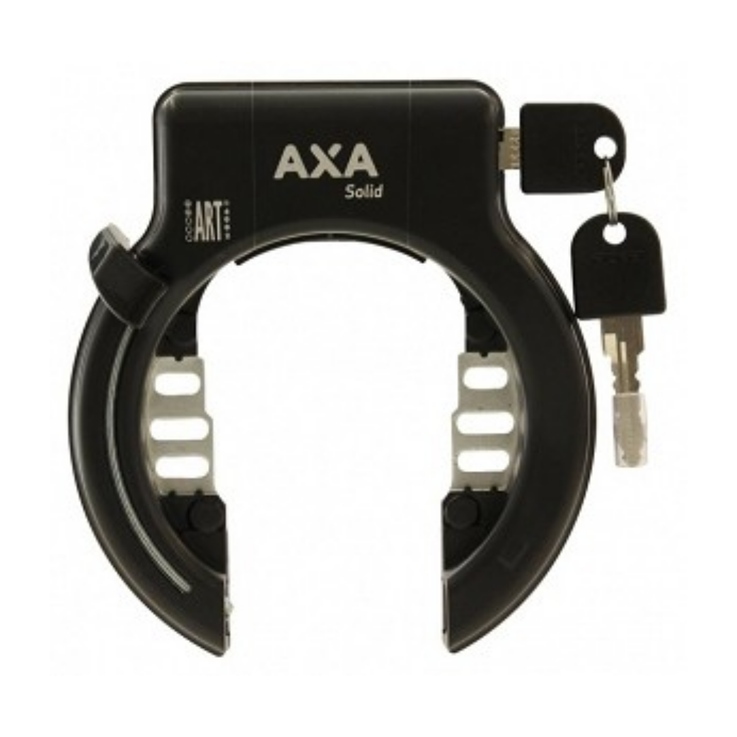 Antivol à anneau Axa Solid - noir (emballage atelier)