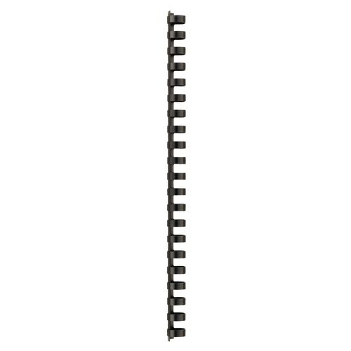 Bindruggen gbc plastic a4 16mm zwart 145vel