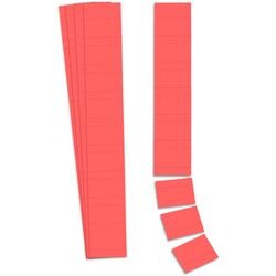 Insteekkaarten ultradex 140505 rood 50 x 32 mm 90 stuks