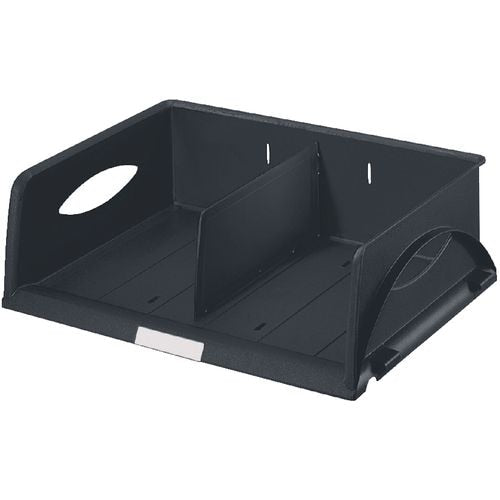 Leitz brievenbak sorty standaard 5230 zwart staand +1 schot