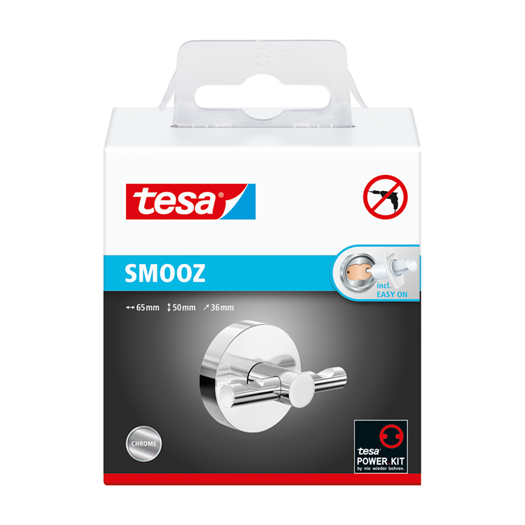 Tesa 1073560 - smooz badjashaak dubbel | 1 stuks