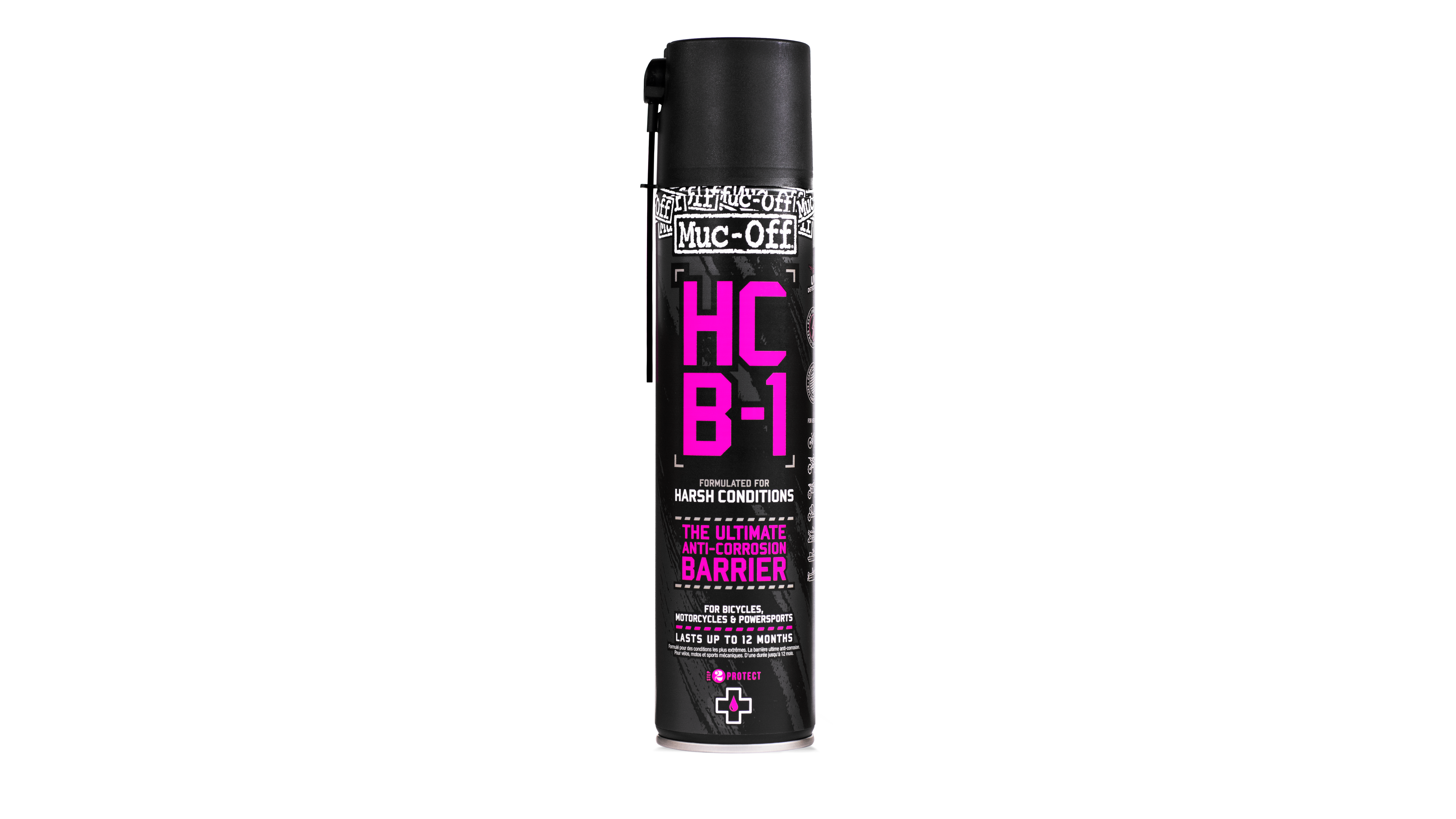 Muc-off hcb-1 anti roest corrosie spray 400ml auto motor fiets roestpreventie