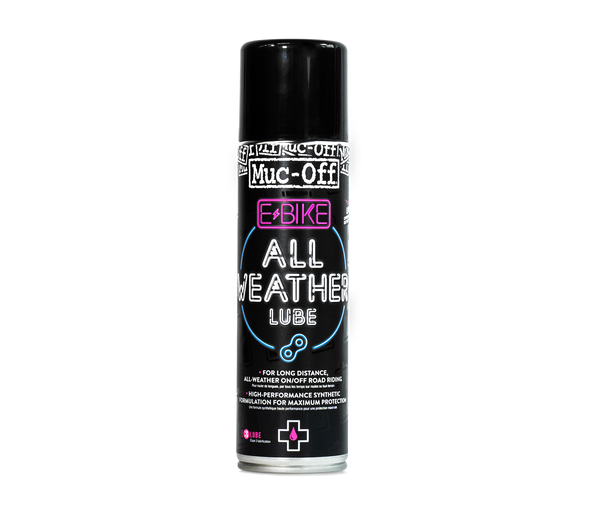 Muc-off kettingolie e-bike all weather chain lube spuitbus 250ml