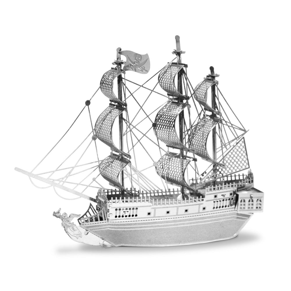Eureka metal earth piratenschip zwart parel zilver editie