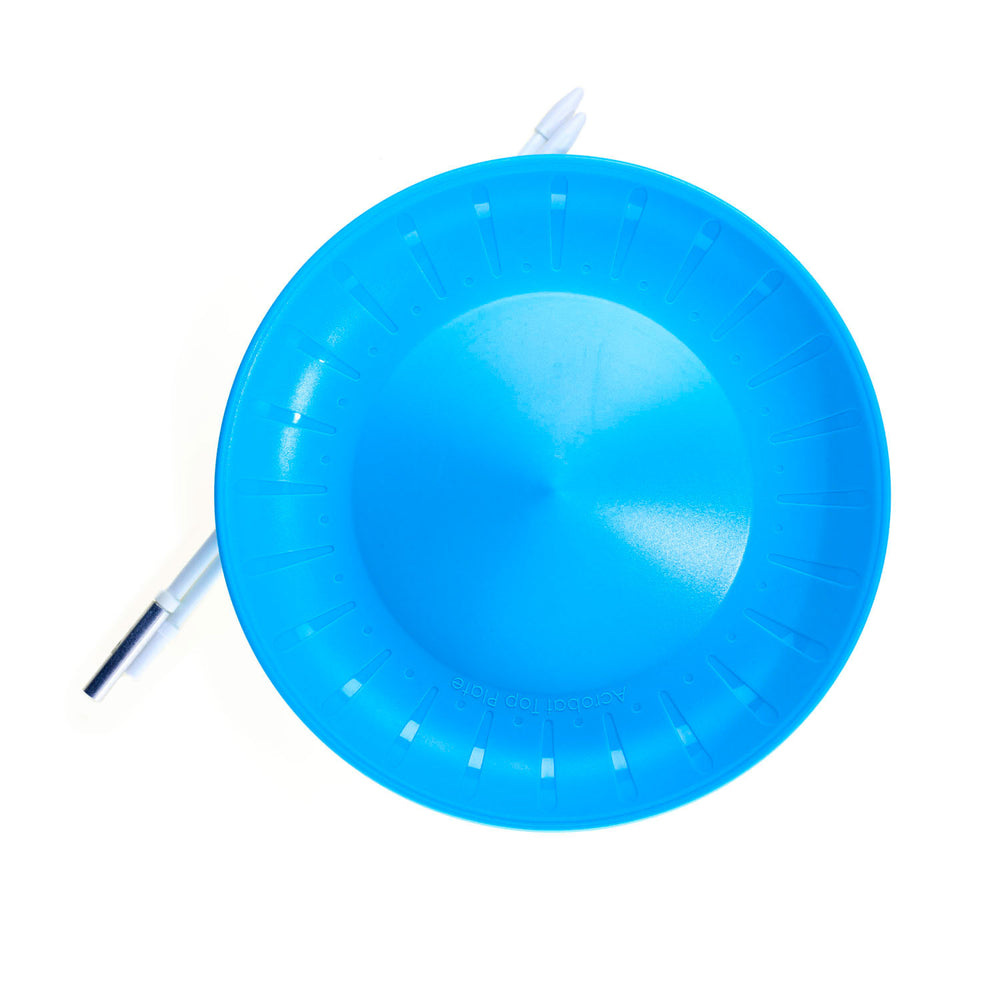 Eureka acrobat balancerbord met stok - lichtblauw