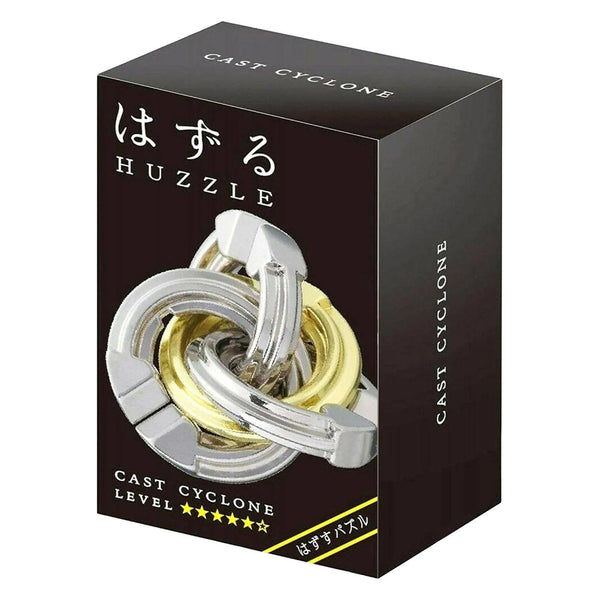 Eureka iq-puzzel - cyclone - metaal - niveau 5