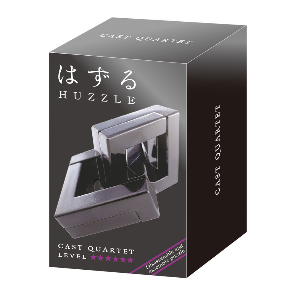 Huzzle Cast Breinpuzzel - Kwartet******